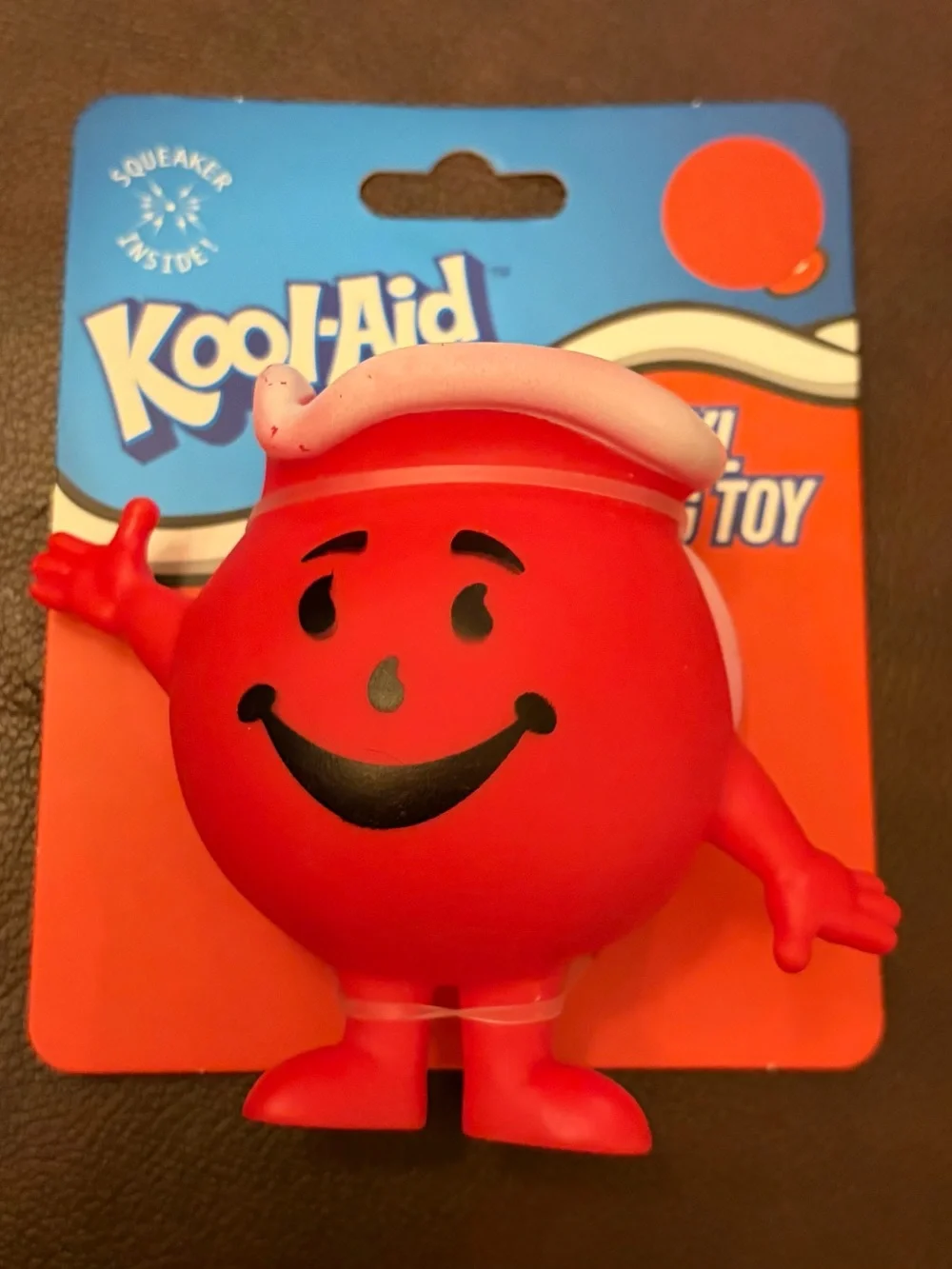 3 for $15 Heinz Tomato Ketchup, jolly, kool aid, Vinyl Dog Toy - Red